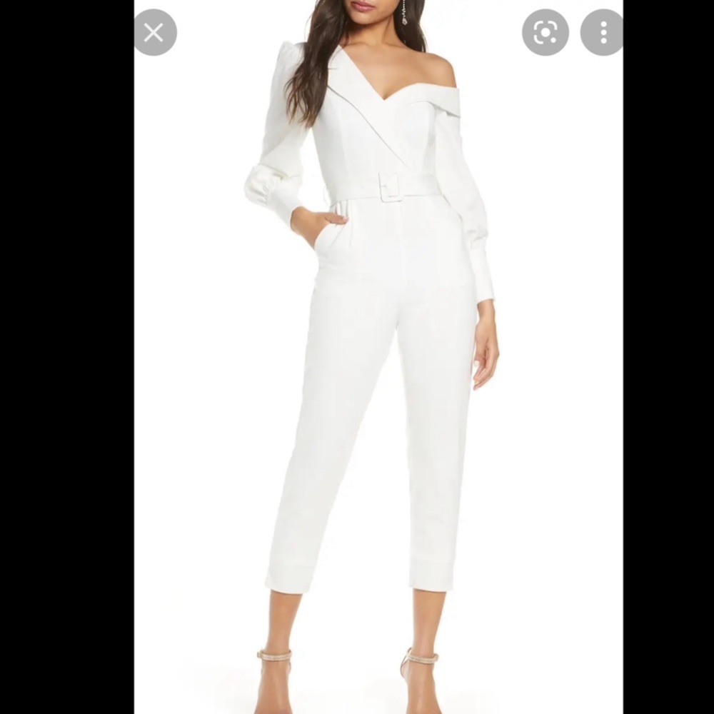 Off shoulder jumpsuit